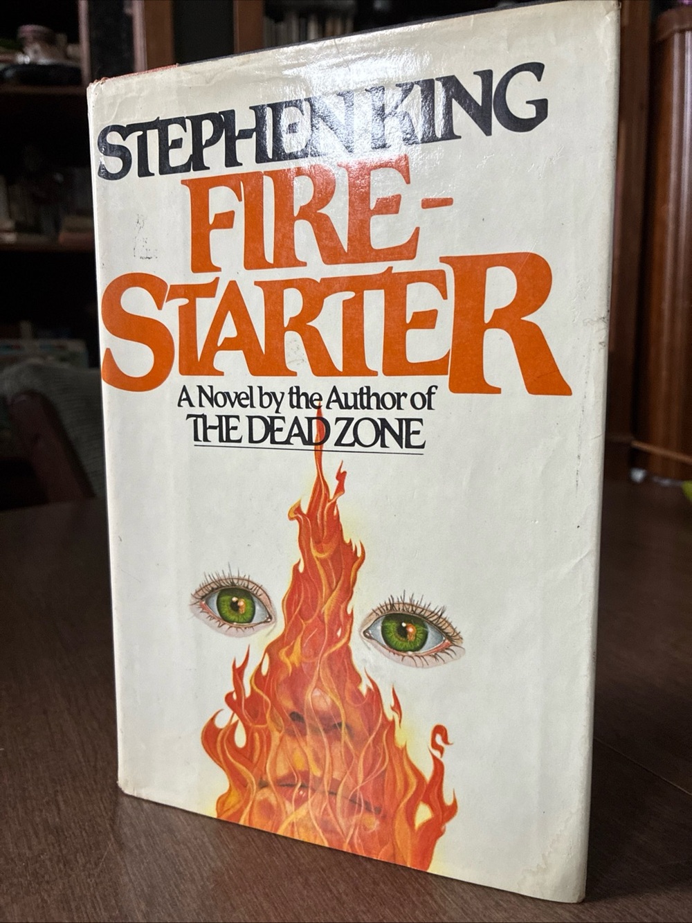 Stephen King Firestarter Hardcover First Edition 1980 Viking Press w/ DJ